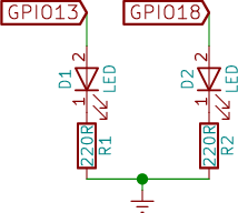 Circuit with two PWMs